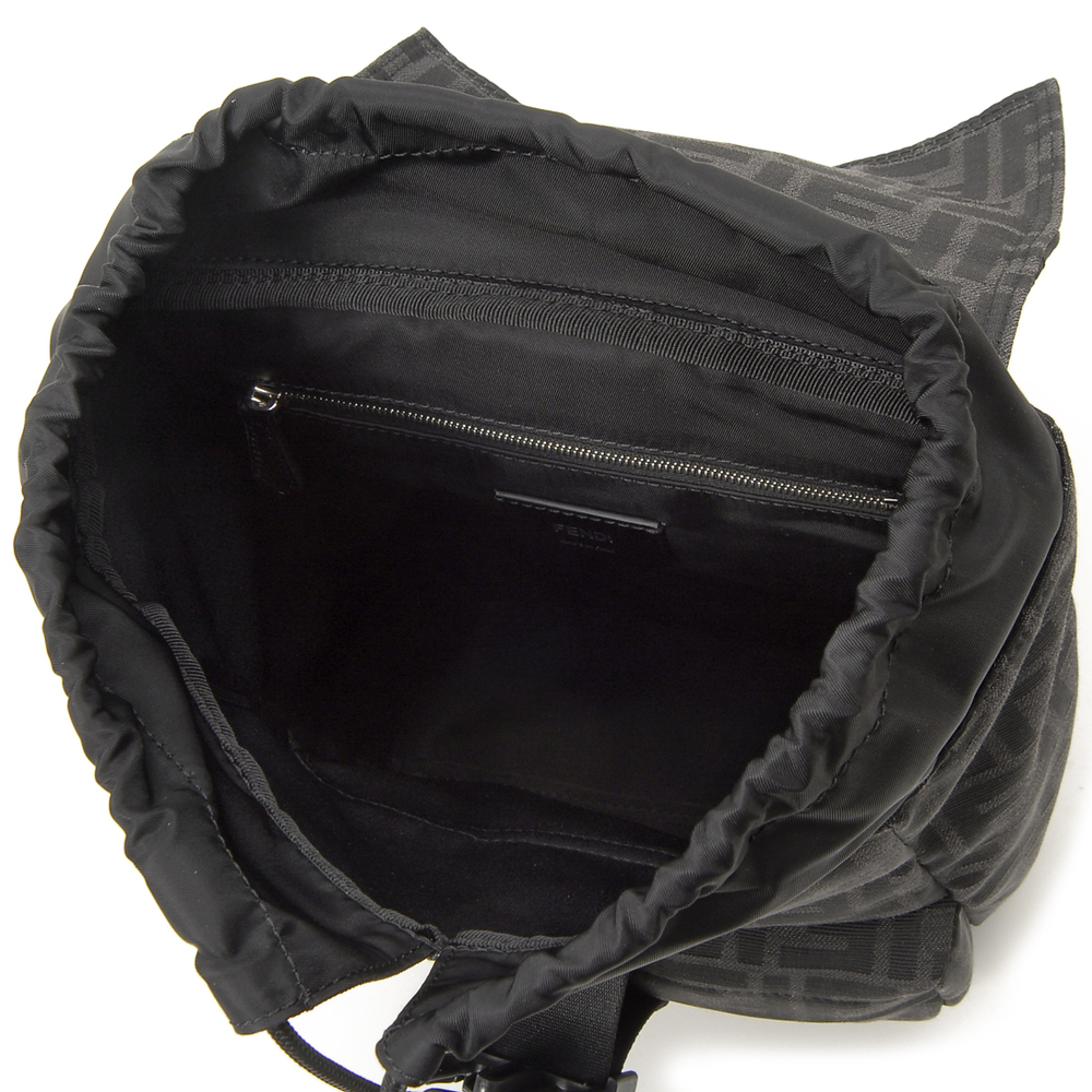 Fendi Rucksack Backpack Polyester Black - image 3